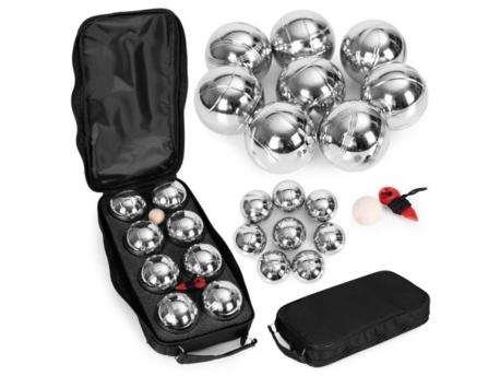 Bolzz Set za igru boćanja – Petanque, 8 kugli + kofer i dodaci