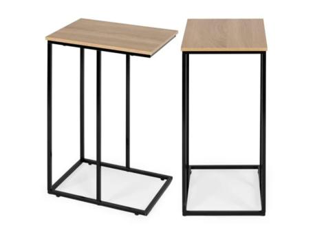 ModernHome Pomoćni bočni stočić za laptop sa metalnim okvirom