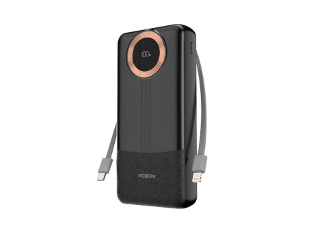 MOXOM MX-PB139 fast 20000mAh QC22.5W+ PD20W Power Bank crni
