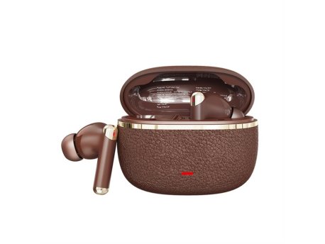 MOXOM MX-TW77 ANC+ENC Bluetooth bubice braon
