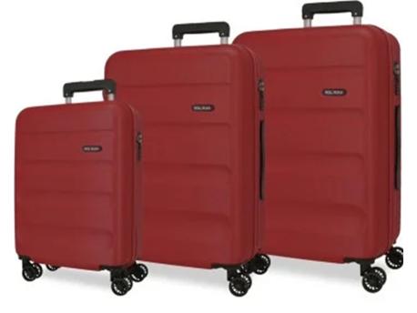 ROLL ROAD Flex set kofera 3/1 - bordo ( 58.494.6K )