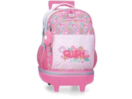 ENSO Girl zone ranac za školu sa točkićima - pink ( 99.329.21 )