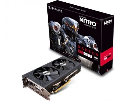 SAPPHIRE AMD Radeon RX 470 4GB 256bit NITRO+ RX 470 4G D5 (11256-01-20G)