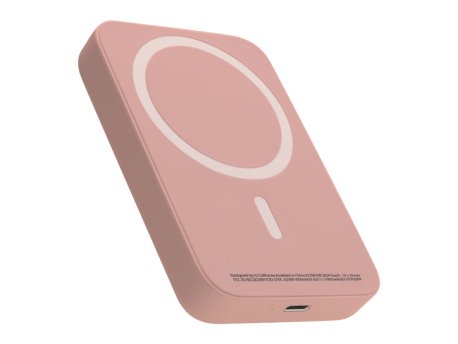 MS MOBILE Power Bank MagSafe 15W 5000 mAh roze