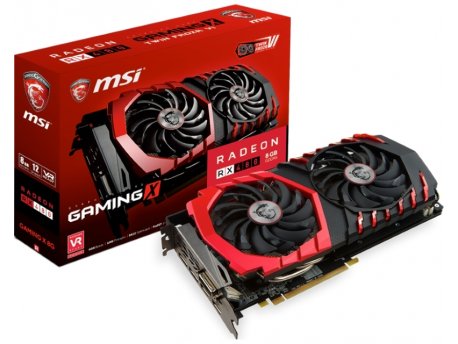 MSI AMD Radeon RX 480 8GB 256bit RX 480 GAMING X 8G