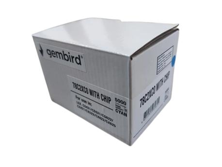 GEMBIRD Toner Gembird 78C2XC0 zam. kaseta za Lexmark Cyan 5k (sa cipom)