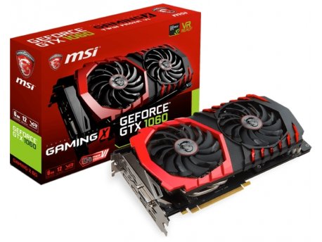 MSI NVidia GeForce GTX 1060 6GB 192bit GTX 1060 GAMING X 6G