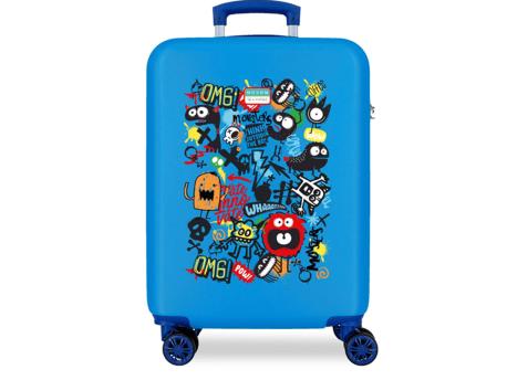 MOVOM MONSTERS dečiji kofer 55 cm plavi