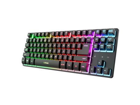 TRUST Tastatura GXT 831 Thado Wireless TKL set/US/crna