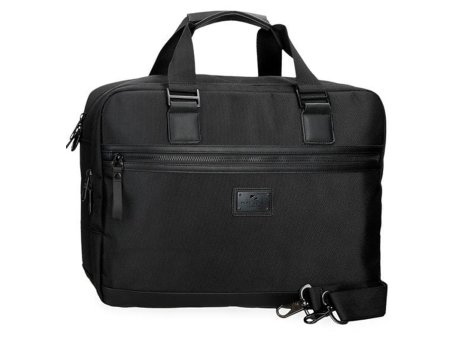 Pepe Jeans BLACKMORE torba za laptop crna
