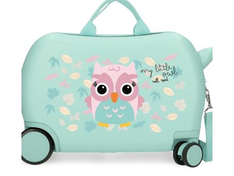 ROLL ROAD HAPPY PETS dečiji kofer na točkićima mint