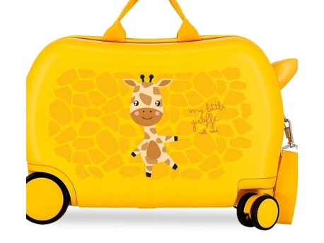 ROLL ROAD HAPPY PETS dečiji kofer na točkićima žuta
