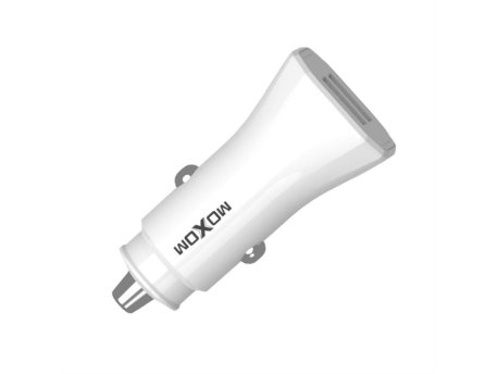 MOXOM MX-VC31 3A Lightning Auto punjač beli