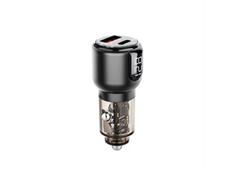 MOXOM LX-VC809 PD+QC 75W Auto punjač crni