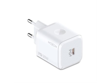 MOXOM MX-HC163 Type-C PD 20W kućište punjača belo