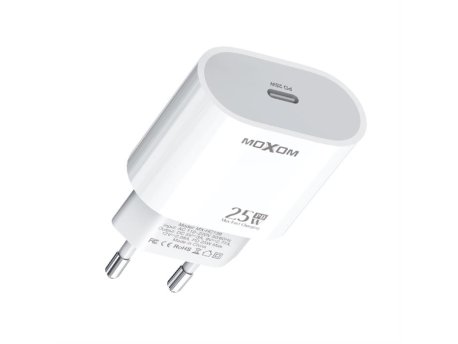 MOXOM MX-HC139 25W Type C na Type C punjač beli