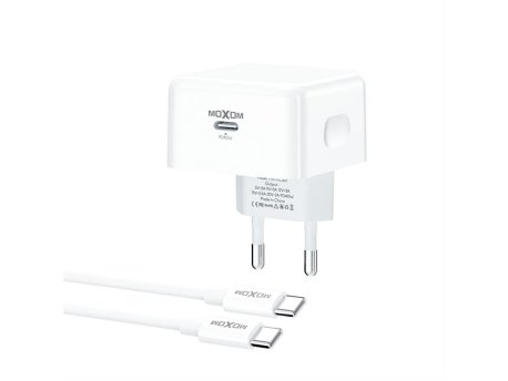 MOXOM MX-HC307 40W Type C na Type C punjač beli