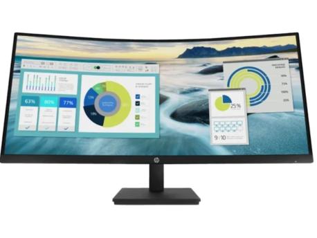 HP Monitor 34'' P34hc G4 VA 3440x1440/60Hz/5ms/HDMI/USB Type-C crni