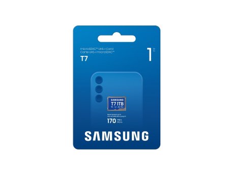 SAMSUNG MicroSD 1TB, T7, UHS-I U3 V30 A2, za 4K i FHD snimanje (MB-MB1T0T/WW)