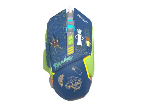 SPAWN Rick and Morty Gaming Mouse 01