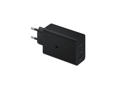 SAMSUNG Kućni punjač 65W 2xUSB + Type C EP-T6530-NBE crni FULL ORG