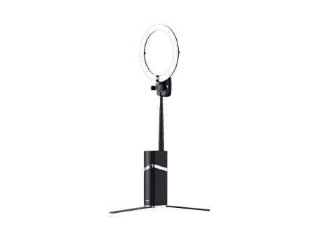 MOXOM Držač i LED svetlo MX-LB08 crno
