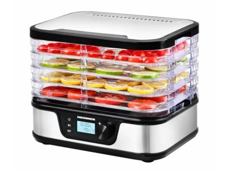 HEINNER Dehidrator HEINNER ELITE DRY HFD-K380DSS/320-380W/5 mesta/75c/timer