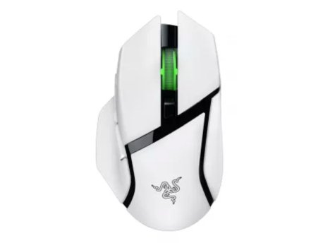 RAZER Basilisk V3 X HyperSpeed - Wireless Ergo Mouse - White Edition