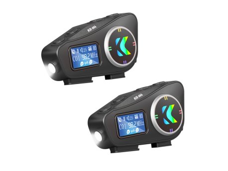 MS MOBILE Bluetooth headset za kacigu (slusalica) KARLER BASS KR-M4 COMBO crna