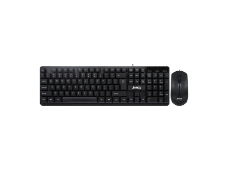 JEDEL Tastatura kancelarijska i mis zicni G18 crna