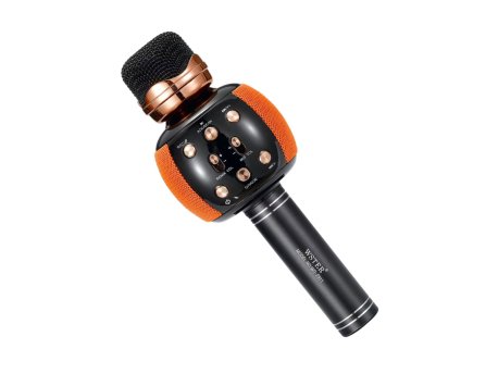 Wster WS-2911 Bluetooth mikrofon crno-narandžasti
