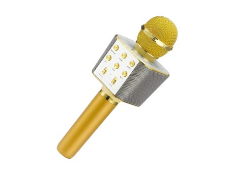Wster WS-1688 Bluetooth mikrofon zlatni