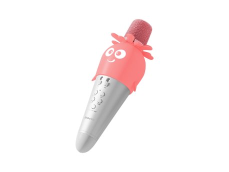 MS MOBILE K5 Šargarepa Bluetooth mikrofon pink