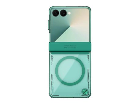 Nillkin Iceblade Prop Magnetic Case za Samsung F951B Galaxy Z Flip 7 5G zelena