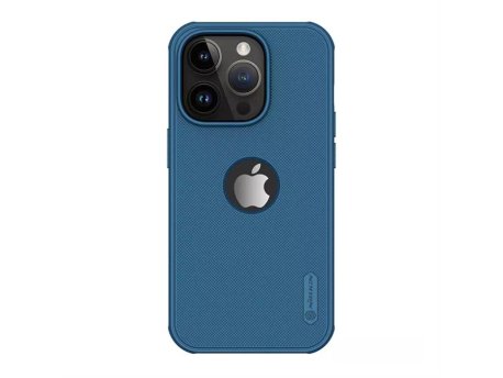 Nillkin Super Frost Pro za iPhone 15 Pro Max (6.7) plava (logo cut)