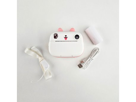 N/A Hello Kitty Dečiji digitalni fotoaparat sa štampačem, roze