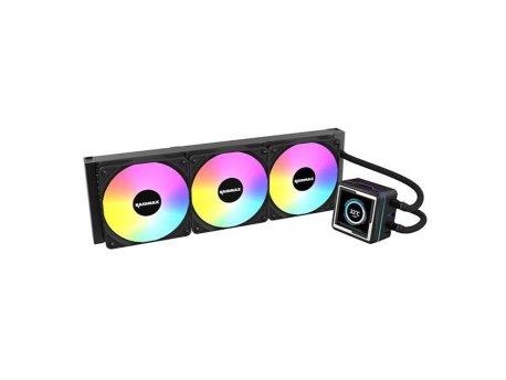 RAIDMAX LM360 ARGB ANIMATION DISPLAY crno vodeno hlađenje LM360BK