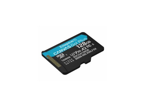 KINGSTON Memorijska kartica U3 V30 microSDXC 128GB Canvas Go Plus 200MB/s A2 SDCG4/128GBSP