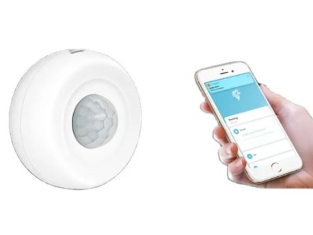 GEMBIRD GEMBIRD ZIGBEE-SMART-PIR-MS08 Gembird Tuya Smart WiFi PIR senzor detektora pokreta ljudskog tela,infracrveni