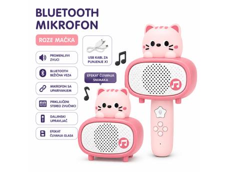 3G Bluetooth mikrofon Cat rozi