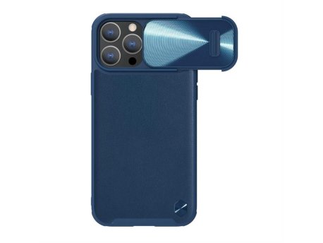 Nillkin Cam Shield Leather S Futrola za iPhone 14 Pro (6.1) plava