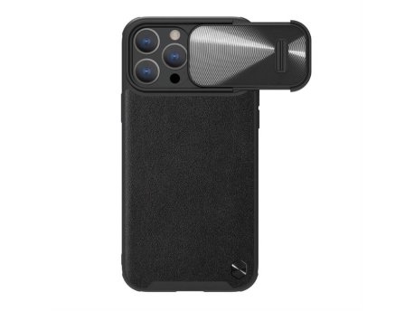Nillkin Cam Shield Leather S Futrola za iPhone 14 Pro Max (6.7) crna