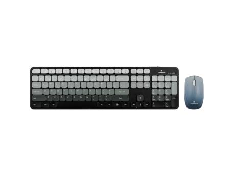 VOLKANO Tastatura+miš Wireless Prism VK-20248-GR siva