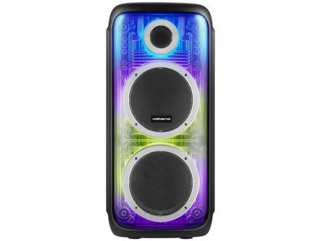 VOLKANO Zvučnik Cyber Dual 8'' Party VK-3903-D8-BK