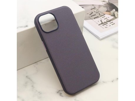 SUPERIOR WOVEN MagSafe Futrola za iPhone 15 (6.1) ljubičasta