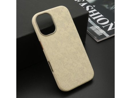 SUPERIOR WOVEN TOUCH MagSafe Futrola za iPhone 17 (6.3) krem