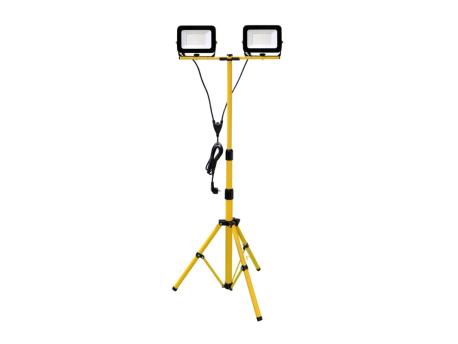 PROSTO Prenosni LED reflektori na stalku 2x50W