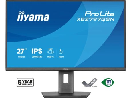 IIYAMA XB2797QSN-B1 IPS QHD 75Hz USB-C
