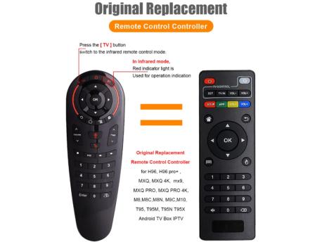 GEMBIRD GMB-G30S AIR MOUSE Wireless Keyboard - Voice Universal Remote Control Gyro for Android tv box PC