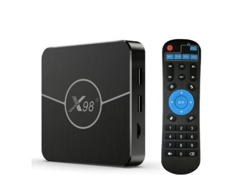GEMBIRD GMB-X98 PLUS 4/32GB smart TV box Amlogic S905W2 Android 11 Dual Band WIFI 100LAN, BT5.0